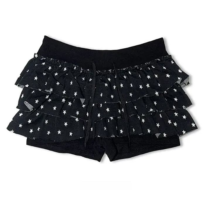 y2k ruffled mini skirt boogzel clothing