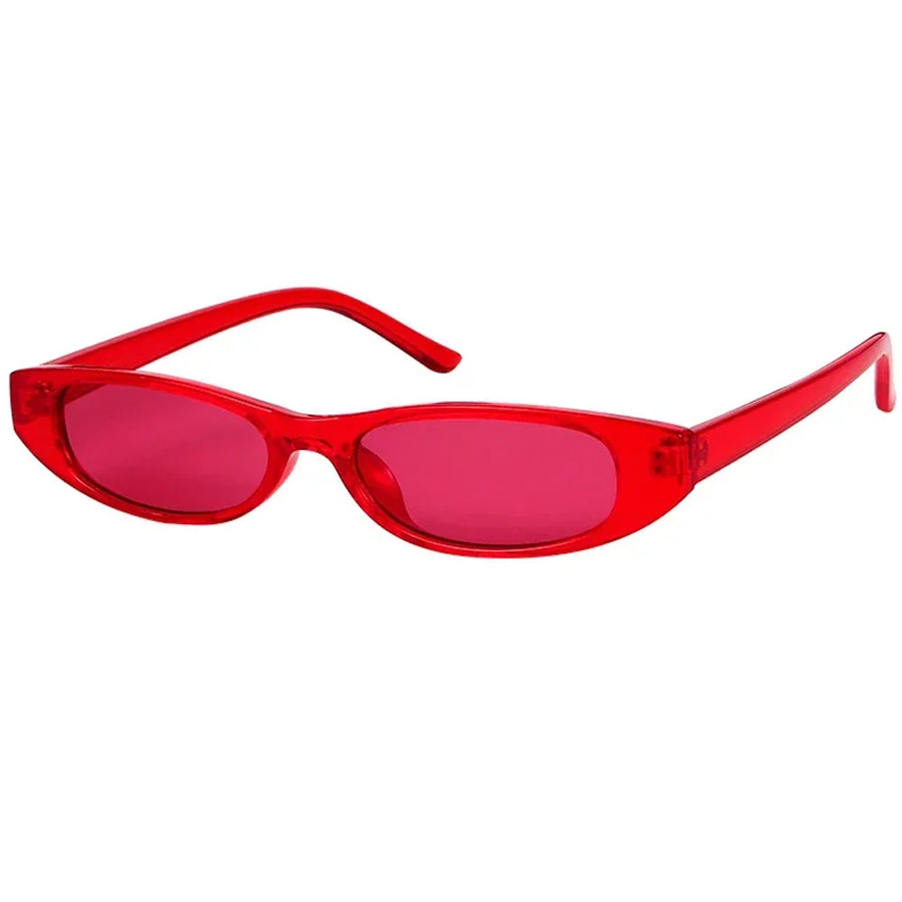 y2k skinny oval sunglasses boogzel clothing