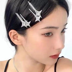 y2k star hair clips boogzel clothing