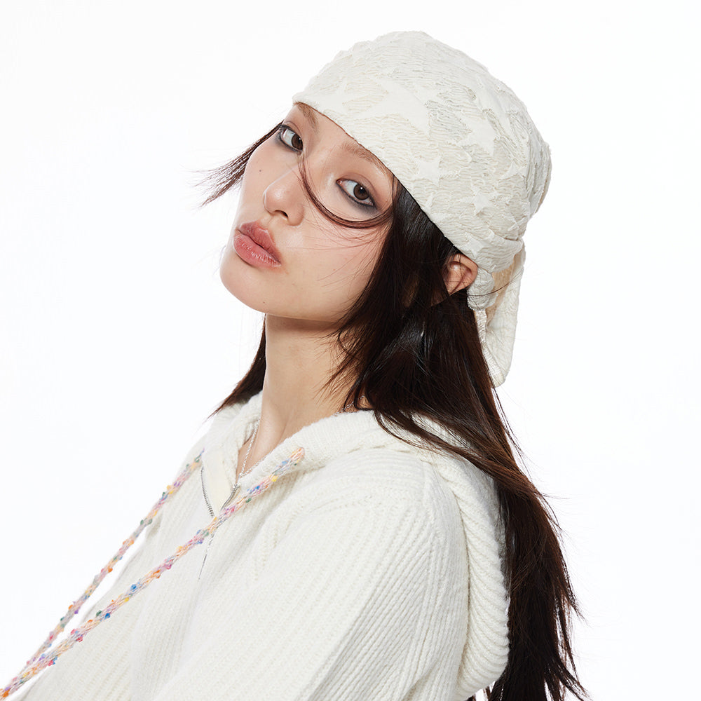 y2k star print bandana headscarf boogzel clothing