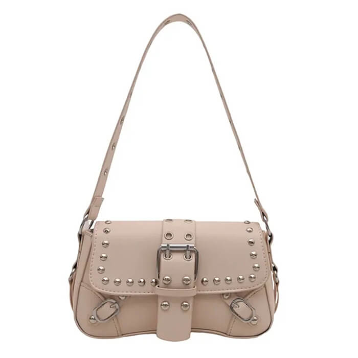 y2k studded baguette bag boogzel clothing