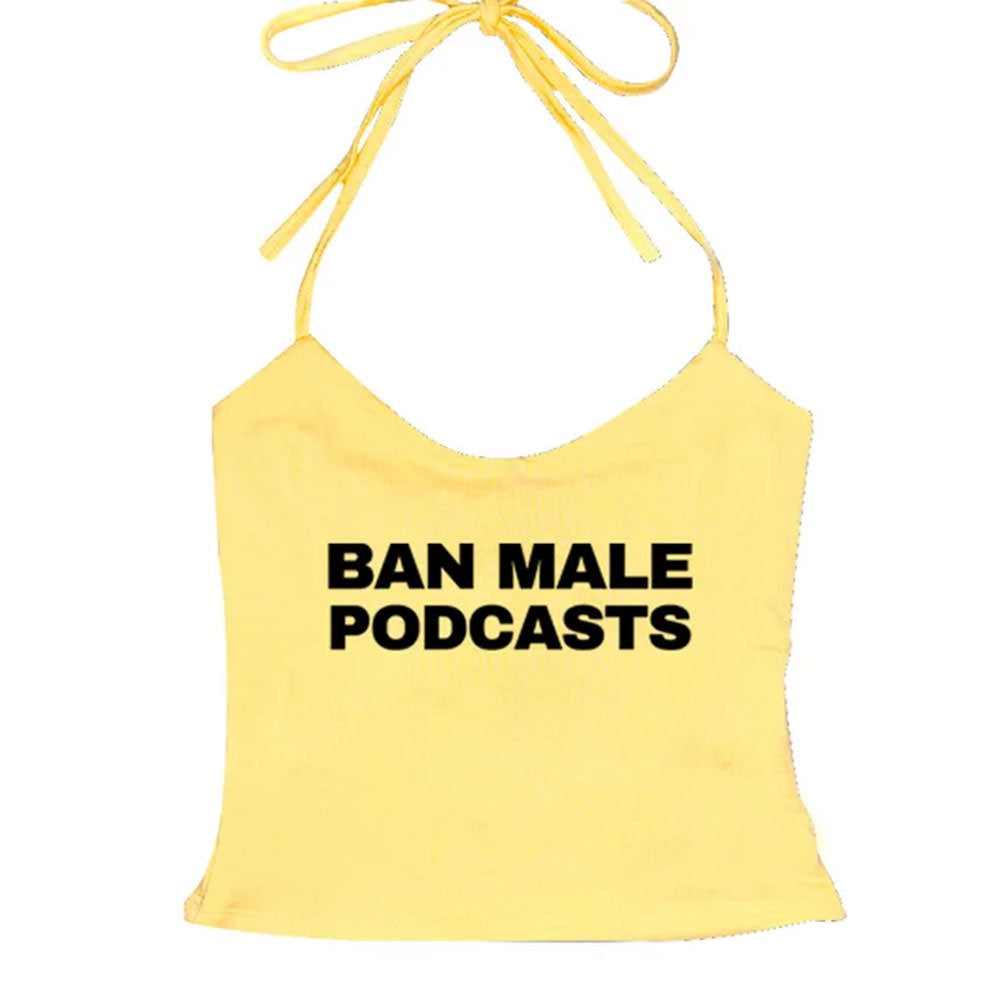 y2k style podcasts halter top boogzel clothing